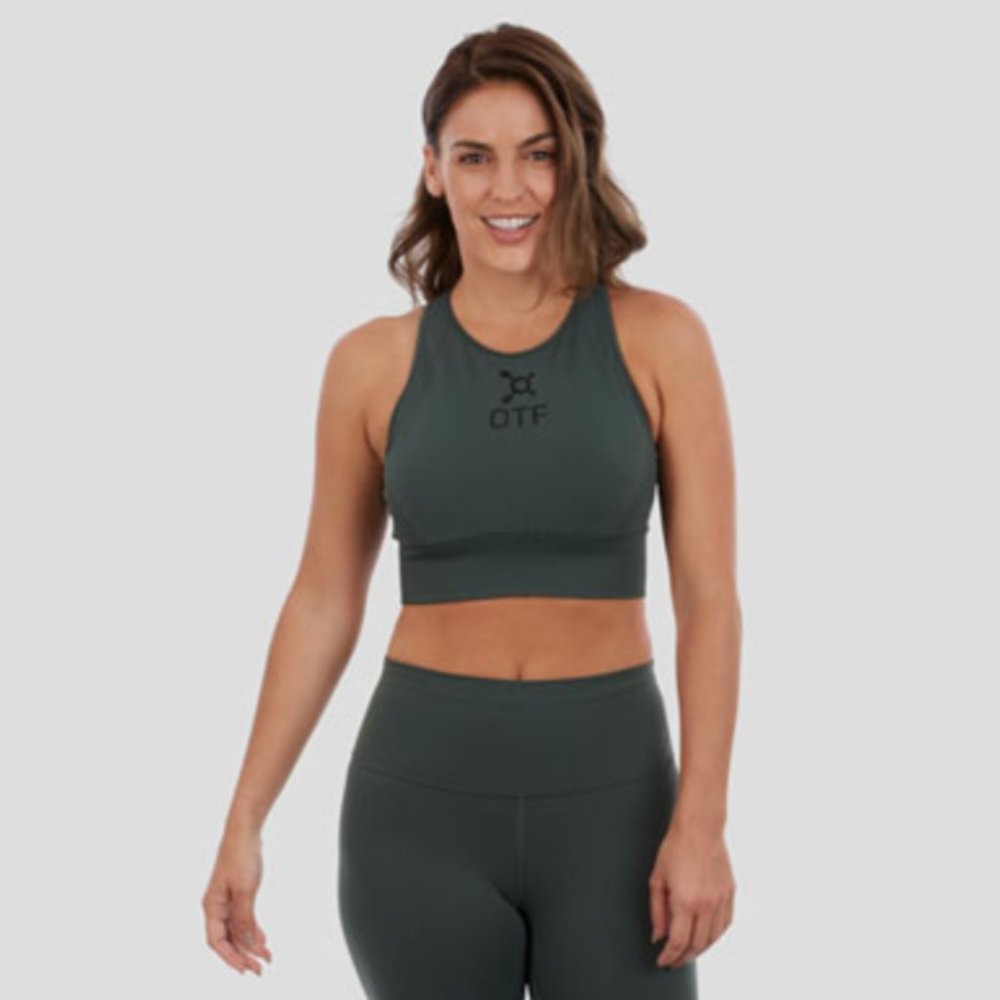 Lululemon x OTF Ebb to Train Bra in Smoked Spruce